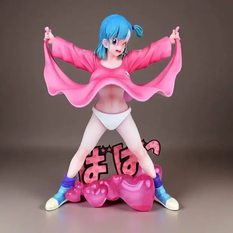 Resonance Series Bulma Skirt Lifting Anime Merchandise Trendy Figure Decoration Anime Girl Gk