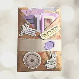 Blind Date With A Journal | Journal With Writing Supplies And Stationary | Stationary Gift Set