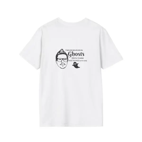 Zak Bagans Ghost Adventures Unisex Softstyle T-Shirt - Front & Back , Ghost Believer Fashion Statement