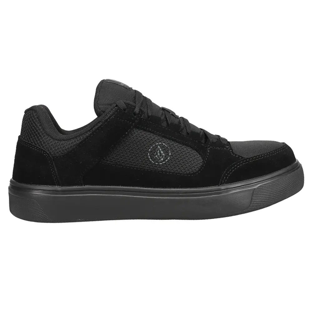 Volcom Workwear Mens Evolve Slip Resistant Composite Toe  Work Safety Shoes Casual - Black