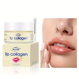 Fragrance-Free Lip Sleeping Mask for Softer Lips, Hyaluronic Acid & Antioxidant Infused for Smoother, Moisturized Lips, Unscented