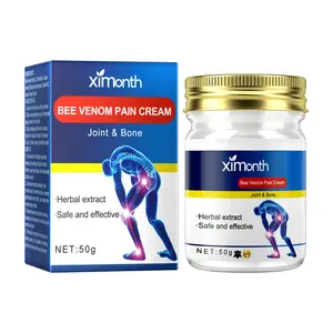 Ximonth Bee Venom Joint Relief Cream with Glucosamine & Chondroitin, Cartilage Repair for Lumbar Spine & Knee Pain, Therapeutic Body Moisturizer (Beauty & Personal Care)