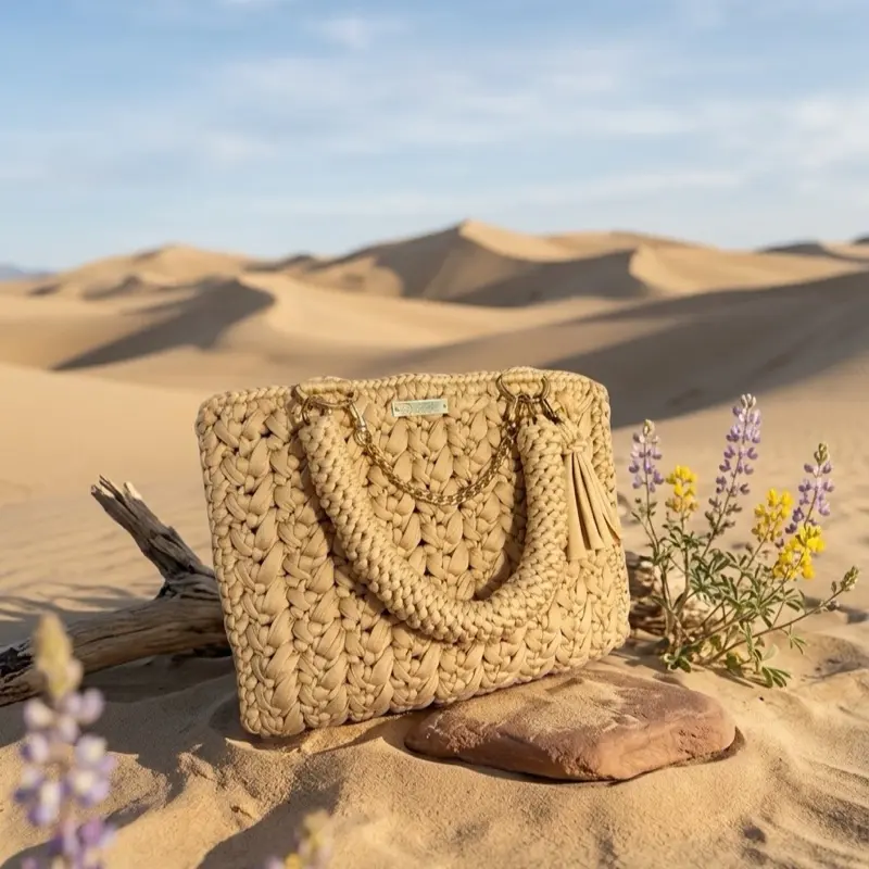 Sonora Sand Stylish Everyday Tote Bag - Versatile Lightweight Carryall for Casual Outings