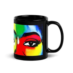 Juneteenth Mojo Mug - Durable Ceramic Drinkware for Coffee & More with QR Code for Music Stories & Sounds 11 oz Capacity
