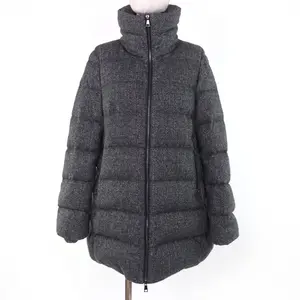 Pre-owned MONCLER Wool Small Leather Goods TORCON Cashmere Down Coat