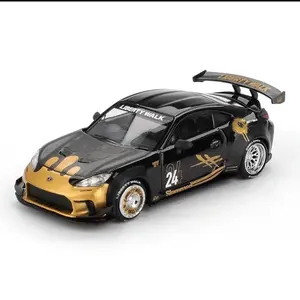 Mini GT,Toyota GR86 LB Nation ,Black & Gold,Diecast Model Car,New in blister,toy