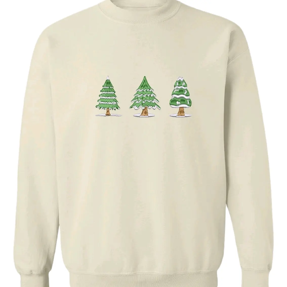 Christmas trees sweatshirt Tops Women Pullover