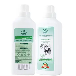 Laundry detergent for pet owners, Liquid Laundry Detergent, High Efficiency (HE),2X Concentrated, Natural separation of pet hair, Antibacterial，16.9 fl oz , Designed to Remove Tough Odors in Fabrics and Clothing in a Single Wash, Fresh Scent