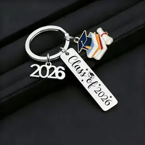 2026 Graduation Gift Keychain, Graduation Cap, Perfect for Men and Women, High School and University Graduates, Fashionable and Durable, Ideal Graduation Present