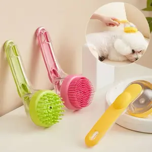 2-in-1 Pet Bath & Grooming Brush Pet brush