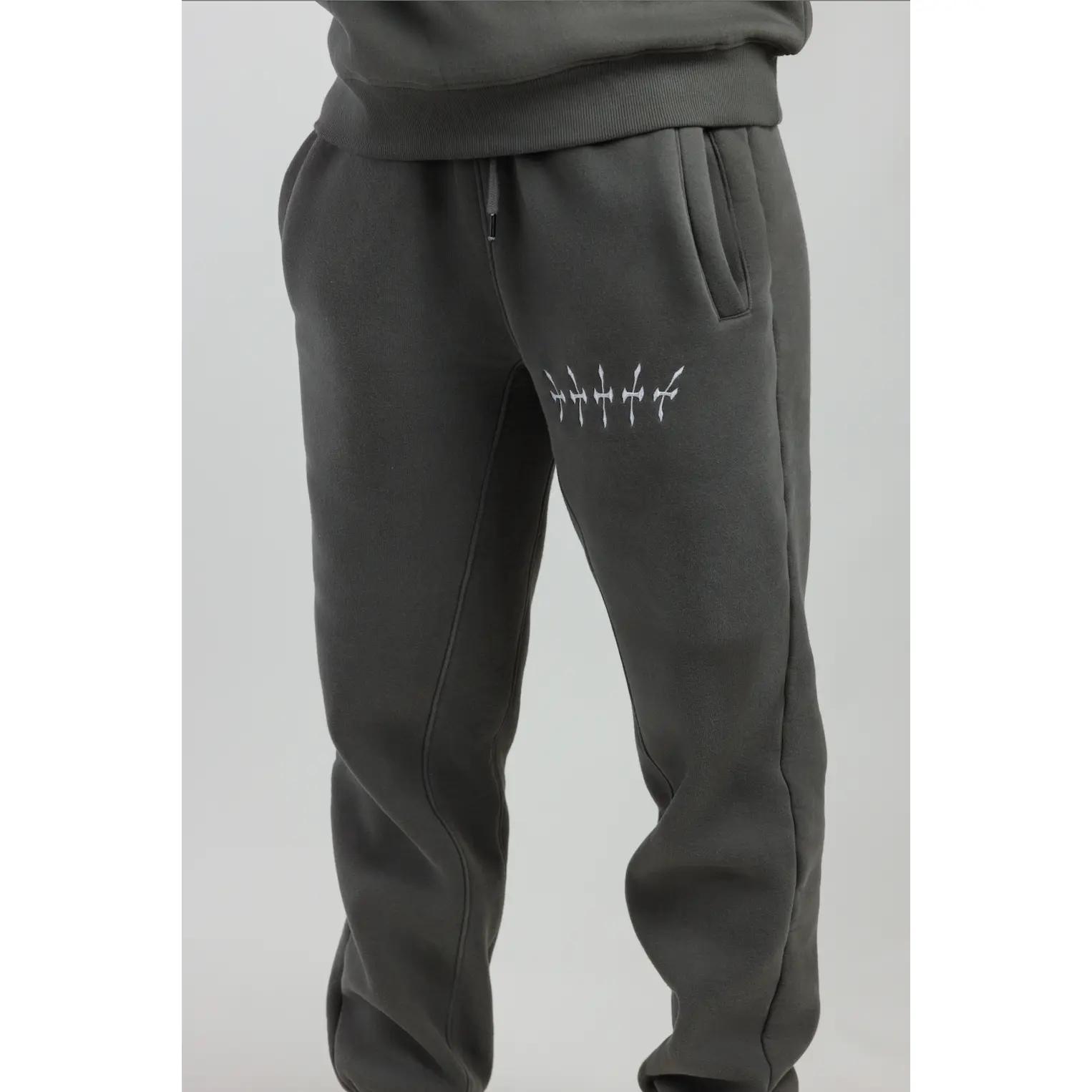 GOODKARMA Gray Cuffed Sweatpants