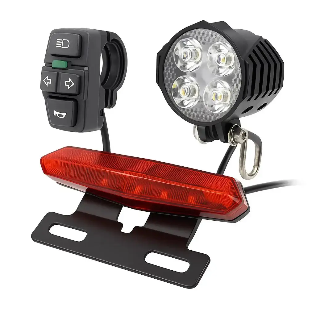 Ebike Signal & Light Set for Safety & Visibility Ebike Signal & Light Set for Safety & Visibility