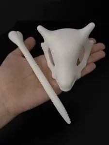 1-Piece Anime Skull Hair Pin Set | 3D Gothic Bone Hair Sticks for Women, Alternative & Retro Style | Unique Dark Academia Gift for Alt Girls, Girlfriend, Wife16.000000 Hairpins