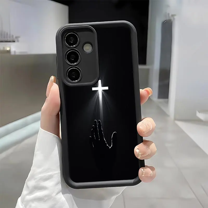The Redemption of Faith Soft&Flexible TPU Silicone Phone Case For Galaxy S26 Ultra S25 Edge S24 FE S23 S22 S21 Plus A13 A14 A15 A16 A17 A33 A34 A35 A36 A52 A53 A54 NOTE20 Durable|Shockproof|Full Camera Protection|Anti-Fingerprint tiktokshopbacktoschool, S