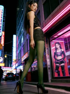 Women's Sheer Stockings, Y2K Style, Fitted & Comfortable, Perfect for Daily Wear, Commuting, Parties, Casual, Womenswear