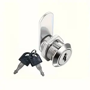 Durable Metal Keyed Padlock, 5/8'' Security Lock for Drawers & Mailboxes, Easy-To-Use Design, Ideal for Secure Storage Solutions