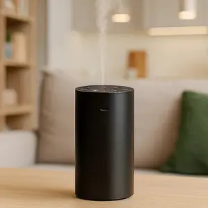 Portable Cold Air Waterless Scent Diffuser | Cold Air Diffuser for Car & Home | Rechargeable | Coverage up-to 750 sq. ft