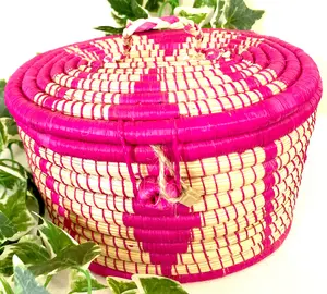 Fuschia Basket