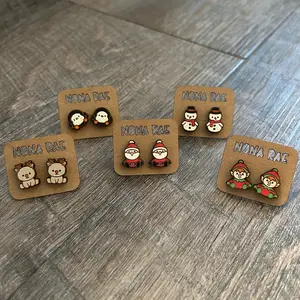 Santa’s Workshop Crew Earrings