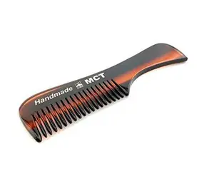 G.B.S Handmade Fine-Toothed Beard Mustache Comb Unbreakable Fine-Toothed hair comb and Moustache