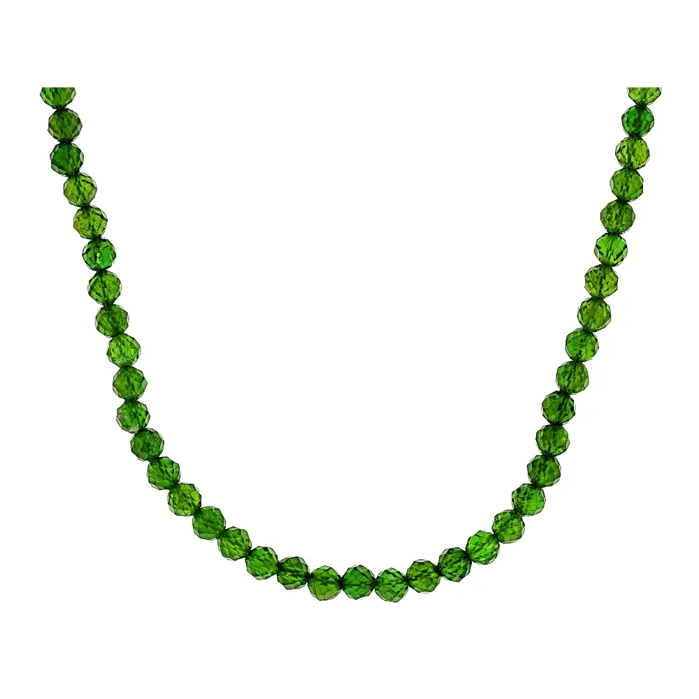JTV Chrome Diopside Sterling Silver Necklace 53ctw