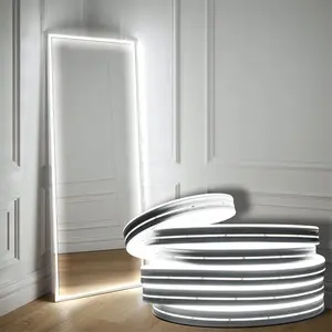 LED Mirror Neon Light Strip, 1 Count LED Neon Light Strip, Decorative Light for Home, Party, Wedding, Camping, Outdoor Decoration, Led Mood Light