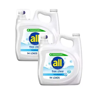Sensitive Skin Liquid Laundry Detergent, 94-Loads,141 fl.oz., 2-Pack