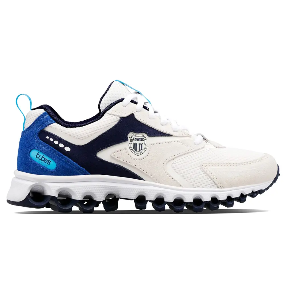 K-Swiss Womens Tubes Trail 200 Lace Up Training Sneakers Shoes Casual - White K-Swiss Womens Tubes Trail 200 Lace Up Training Sneakers Shoes Casual - White