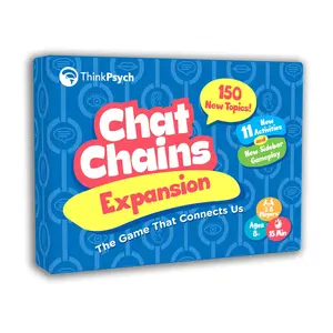 ThinkPsych Chat Chains Expansion Pack – Therapy & Social Skills Game for Ages 8–99