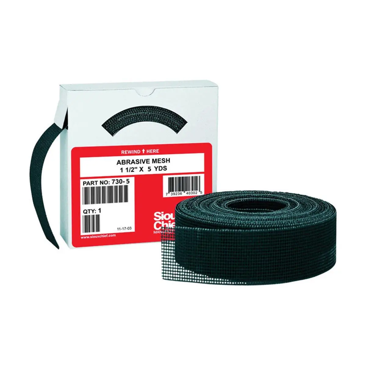 212 MAIN Mesh Sanding Abrasive Sandpaper, 1.5x5yd, 180 Grit Medium Grit, Boating & Water Sports Surface Preparation Tool