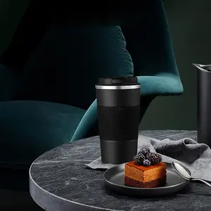 Portable Insulated Coffee Cup, Keeps Cold & Hot 4-6 Hours, Stainless Steel, BPA Free, Durable Thermal Mug, Casual Style, Insulated Tumbler, Stainless Steel Drinkware, Vacuum Insulated Cup