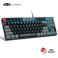 Grey Black-Red Switch