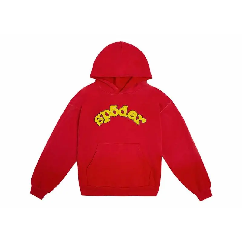 Sp5der OG Logo Hoodie Red (unisex) by StockX