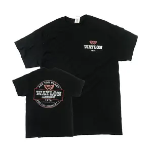 Waylon Jennings 1976 Mens Tee Shirt
