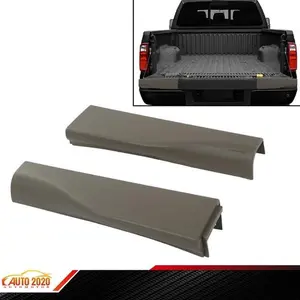 Fit For Ford F250 F350 2010-2016 Pair Flex Step Tailgate Cap Molding Trim Brown