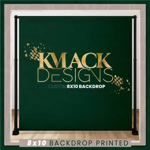 Custom 8x10 Banner/Backdrop (DESIGN & PRINTED)
