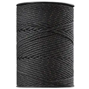 VEVOR Electric Fence Wire, 1000Ft 305M Portable Polywire, 1/4" Diameter 2 Copper Strands for Reliable Conductivity and Rust Resistance, Fencing Rope Line for Horse, Cattle, Livestock