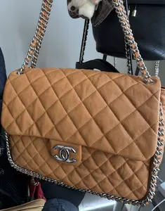 Pre-owned CHANEL Chain Around leather handbag