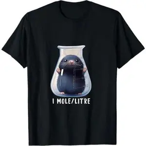 Funny Chemistry Science Student Mole T-Shirt
