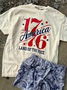 ALL AMERICAN '76 TEE | IVORY