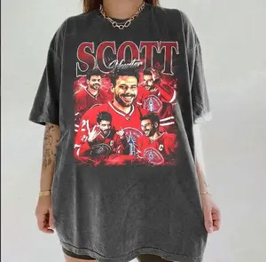 Vintage 90s Bootleg Style Scott Hunter T-Shirt - Comfort Colors, Heated Rivalry Inspired Tee, Scott Hunter and Kip, Connor Storrie, Queer Hockey Fan Tshirt, Movie Bookish Reader Lover Clothes Gifts for Girls Women