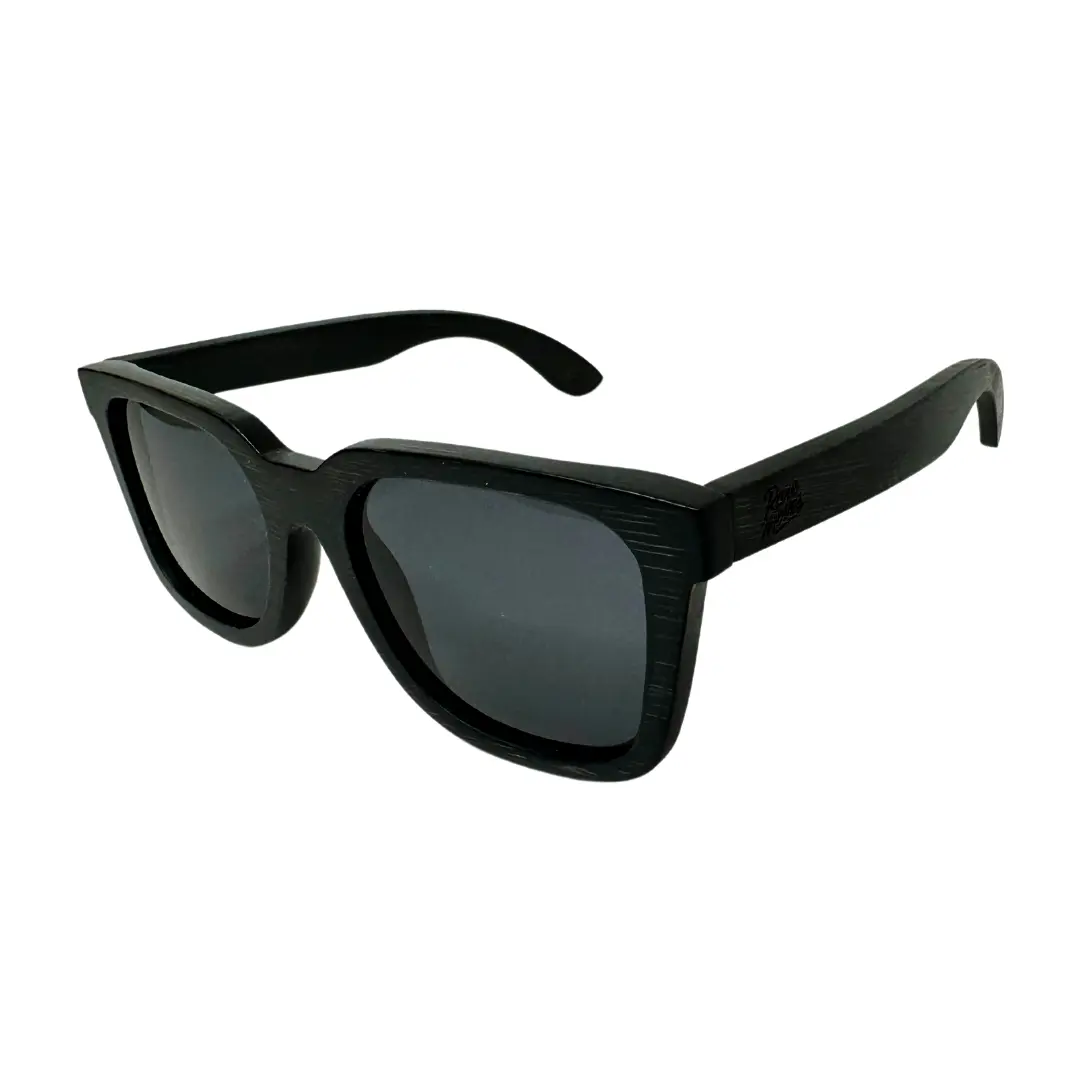 Matte Black Square Sunglasses – Midnight Edition