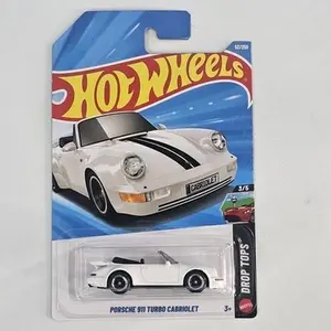 Hot Wheels White Cabriolet 92/250 Diecast Model Car Collectible Toy