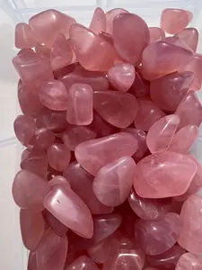 Rose Quartz Tumbled Stone (Extra Quality)