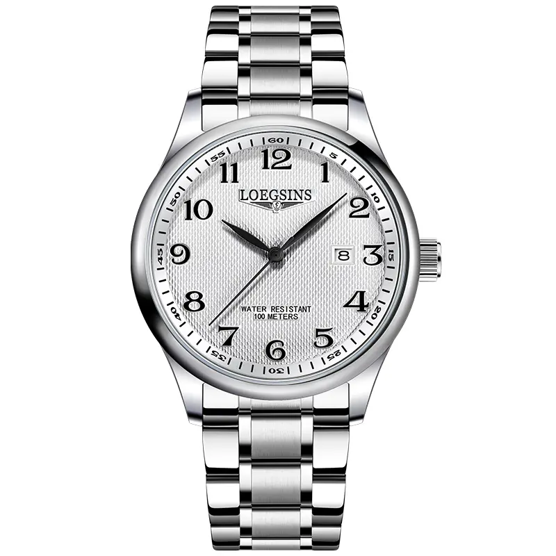 LOEGSINS men’s luxury watch model 589, an automatic mechanical timepiece with precise timekeeping, suitable for both work and everyday wear—a very classic design.