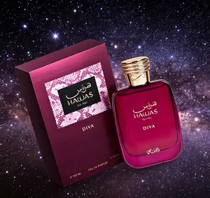 Hawas For Her Diva Eau de Parfum 100ml | Glamorous Floral Fruity Women’s Fragrance | Long-Lasting Feminine Scent