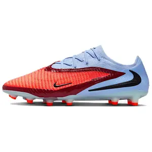 Nike Phantom 6 Comfortable Unisex Soccer Cleats in Blue and Red Trending Shoes, House White Official Shoes to Get / Maison Mihara