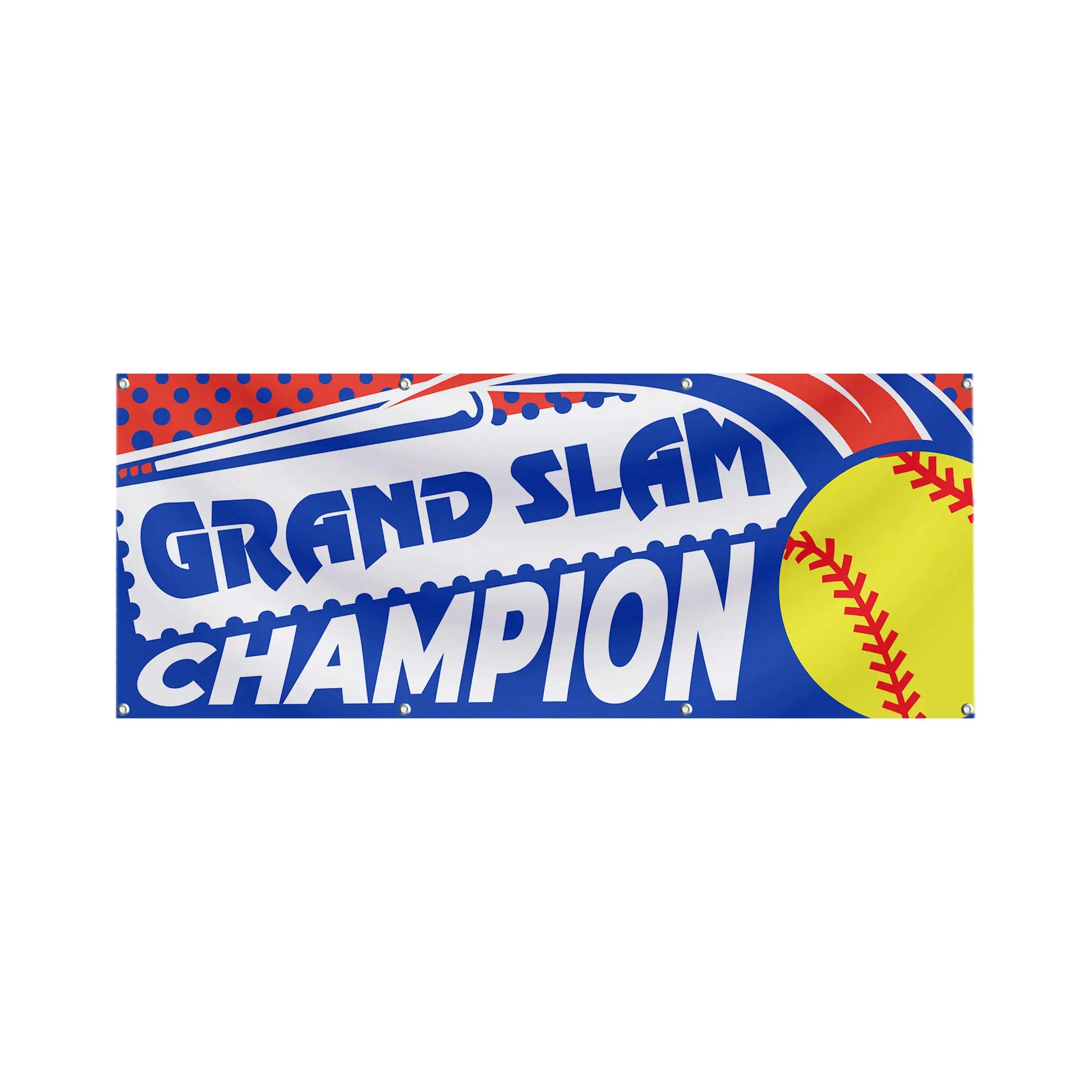 Grand Slam Champion Banner 4 Softball