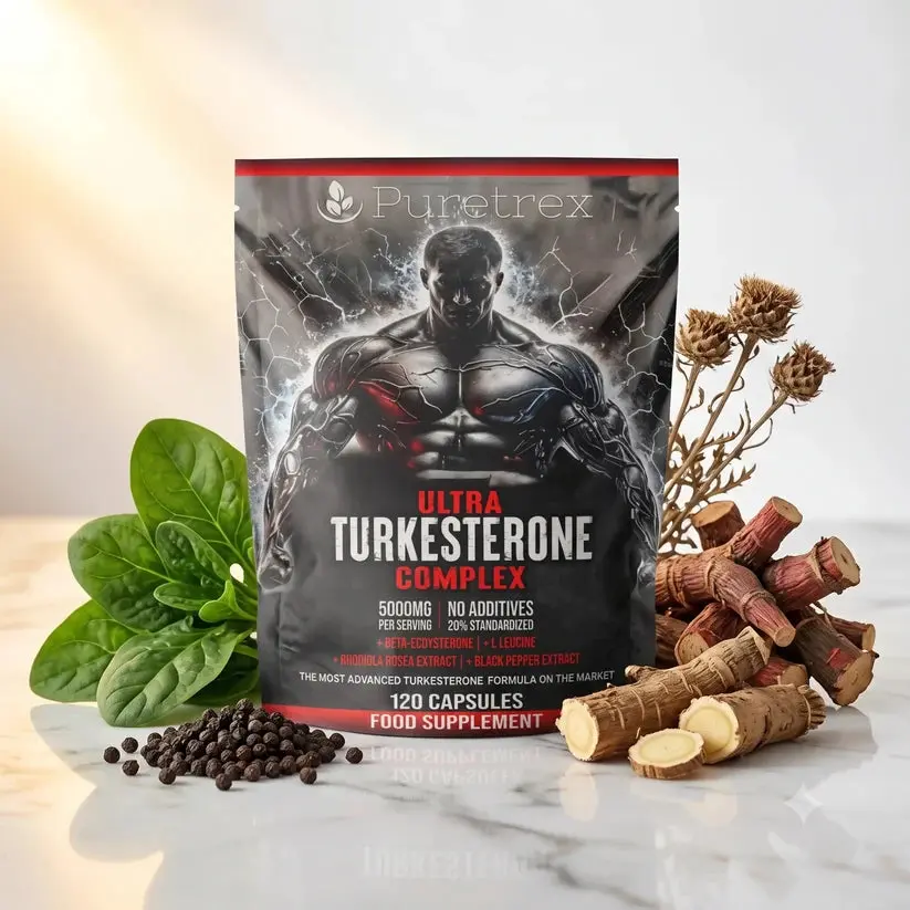 Ultra Turkesterone Complex 5000mg – BioPerine® & Rhodiola Capsules