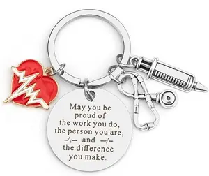 Nurse Keychain Gifts Medical & Doctor Graduation Gifts Women Teachers & Thanksgiving